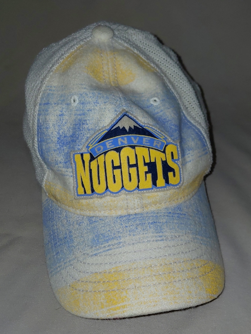 Adidas Point Reyes Denver Nuggets Knit Baseball Hat Small/Medium